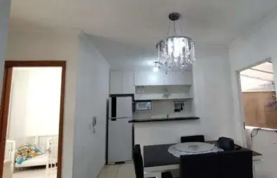 Apartamento para venda em taubaté, parque senhor do bonfim, 2 dormitórios, 1 banheiro, 2 vagas