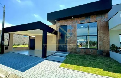 Casa em condomínio para venda em tremembé, loteamento residencial pérola do vale, 3 dormitórios, 1 suíte, 3 banheiros, 2 vagas