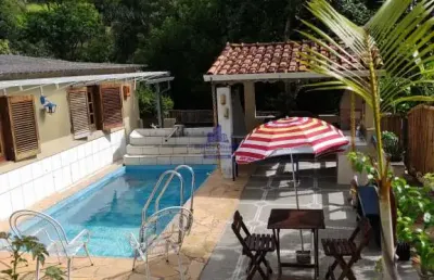 Chácara à venda em taubaté-sp, marlene miranda: 3 quartos, 3 suítes, 1 sala, 6 banheiros, 250m²!