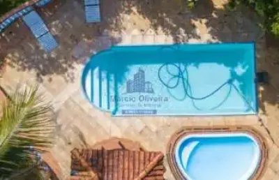 Chácara venda no barreiro com 2500m²,  piscinas e área verde frutíferas.