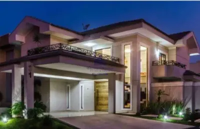 Casa de luxo no condomínio campos do conde ii em tremembé-sp: 3 quartos, 3 suítes, 3 salas, 4 banheiros, 2 vagas de garagem, 301m².