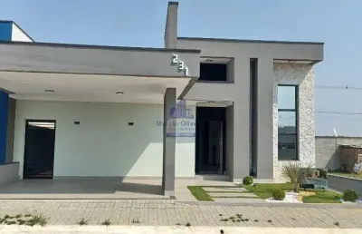 Residência de alto padrão à venda em condomínio exclusivo em tremembé-sp: 3 quartos, 2 suítes, 2 salas, 2 vagas - 180m².