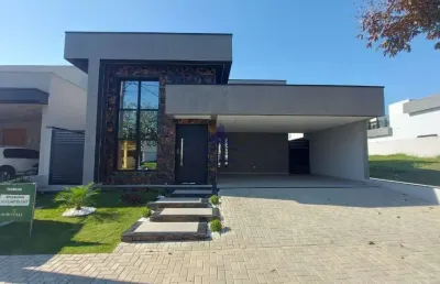 Casa em condomínio de luxo com 3 quartos e 183,20m² no barranco, taubaté-sp!