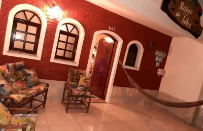 Casa à venda em ubatuba-sp, no bairro pereque-açu, 4 quartos, 1 suíte, 4 salas, 2 banheiros, 5 vagas de garagem, 100m²!