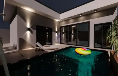 Oportunidade única em condomínio de luxo: casa 4 quartos, 1 suíte, 2 salas, 3 banheiros, 4 vagas, 185,33 m² em piracangaguá, taubaté-sp.