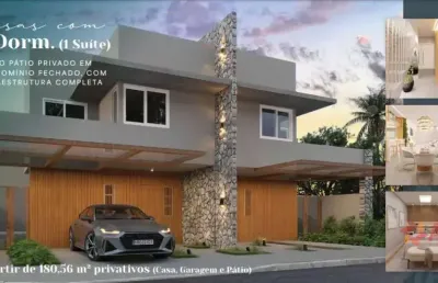 Villa prado - casa residencial alto padrão em condominio fechado  - ca1384