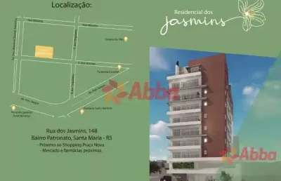 Residencial jasmins - 2 dormitórios com garagens - ap828