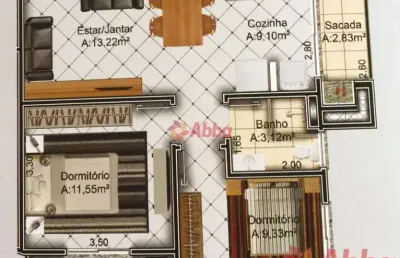 Apartamento com 2 quartos à venda na Rua Vinte e Quatro de Fevereiro, Nonoai, Santa Maria