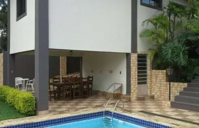 Belíssima casa de 456 m²  com 4 dorm e 2 suítes à venda em atibaia - com pavimentos e laser constru