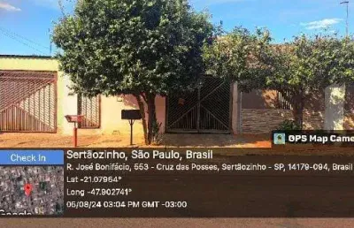 Casa à venda 2 quartos, 10m², cruz das posses, sertaozinho - sp
