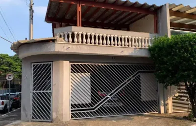 Excelente sobrado à venda, com 180  metros , 3 dormitórios, 1 suite, 2 vagas cobertas - vila soroca