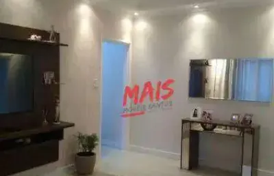 Apartamento com 2 dormitórios à venda, 89 m² por r$ 590.000,00 - campo grande - santos/sp