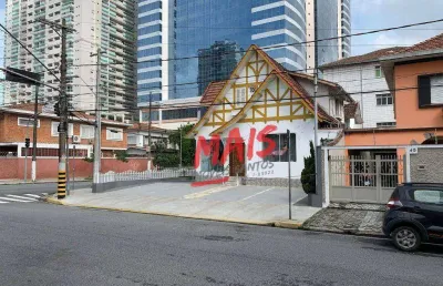 Sobrado charmoso na esquina guaiaó x guaibê, santos sp