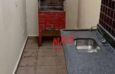 Casa com 3 dormitórios à venda, 77 m²  - marapé - santos/sp
