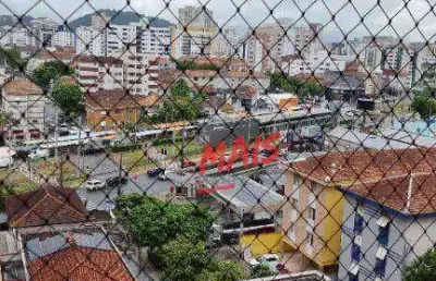 Apartamento mobiliado com 3 quartos, à venda ou locação, 128 m² - pompéia - santos/sp