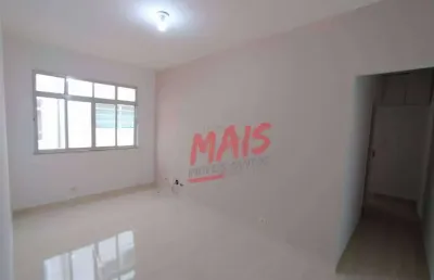 Apartamento com 2 quartos, à venda, 55 m², campo grande - santos/sp