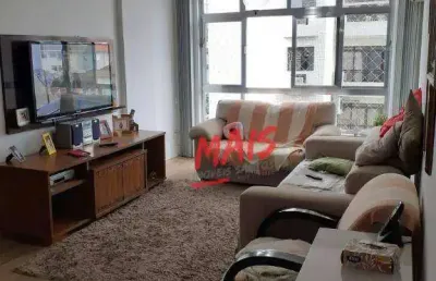Apartamento com 3 dormitórios à venda, 110 m² por r$ 650.000,00 - ponta da praia - santos/sp