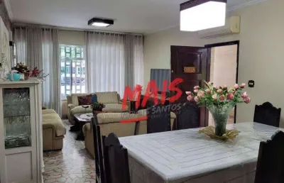 Casa com 3 dormitórios à venda - gonzaga - santos/sp