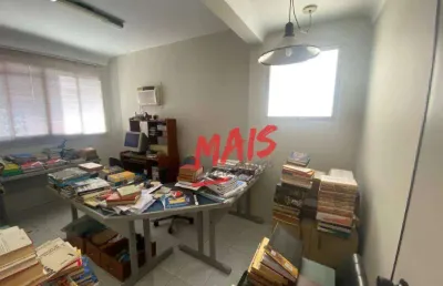 Sala comercial com 2 salas à venda no Gonzaga, Santos 