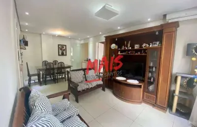 Apartamento com 2 dormitórios à venda, 94 m² por r$ 650.000,00 - aparecida - santos/sp