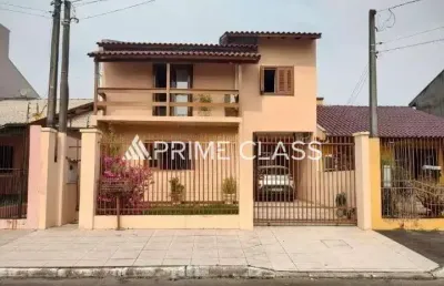 Casa em condomínio fechado com 3 quartos à venda na rua das andorinhas, 83, igara, canoas por r$ 800.000