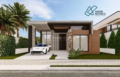 Casa em condomínio fechado com 4 quartos à venda na vereador deoclecio rodrigues, 1300, berto círio, nova santa rita por r$ 2.750.000
