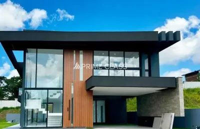 Casa em condomínio fechado com 4 quartos à venda na amilton da silva amorim, 1850, floresta, nova santa rita por r$ 2.500.000