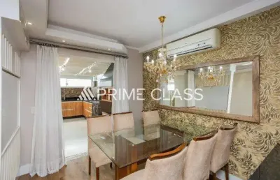 Casa em condomínio fechado com 3 quartos à venda na avenida açucena, 550, moinhos de vento, canoas por r$ 1.124.000