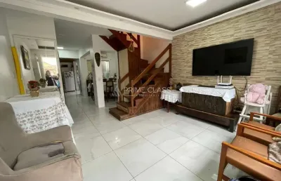 Casa em condomínio fechado com 3 quartos à venda na avenida guilherme schell, 1250, rio branco, canoas por r$ 289.000