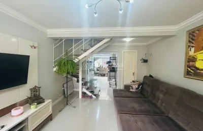 Casa em condomínio fechado com 2 quartos à venda na rua doutor tancredo neves, 160, fátima, canoas por r$ 380.000
