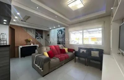 Casa em condomínio fechado com 3 quartos à venda na avenida do nazario, 1710, olaria, canoas por r$ 535.000