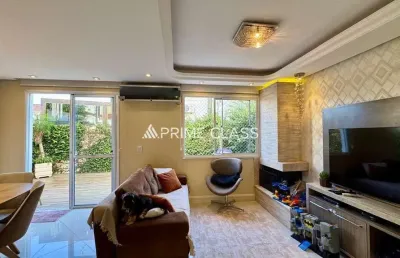 Casa em condomínio fechado com 3 quartos à venda na rua aurora, 1200, marechal rondon, canoas por r$ 990.000