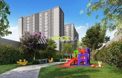 Apartamento com 2 quartos à venda na rua capri, 2800023, pagani, palhoça por r$ 189.000