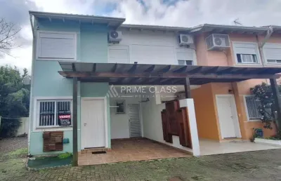 Casa em condomínio fechado com 3 quartos para alugar na rua jackson de figueiredo, 248, nossa senhora das graças, canoas por r$ 2.800