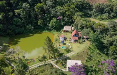Sítio para venda em teresópolis, córrego das pedras, 5 dormitórios, 2 suítes, 4 banheiros