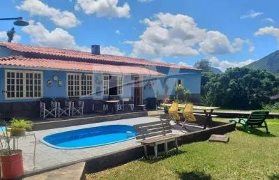 Sítio para venda em teresópolis, granja guarani, 4 dormitórios, 1 suíte, 3 banheiros, 5 vagas