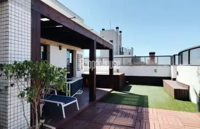 Cobertura com 210 m² 3 dormitórios 1 suíte 4 banheiros 3 vagas cobertas