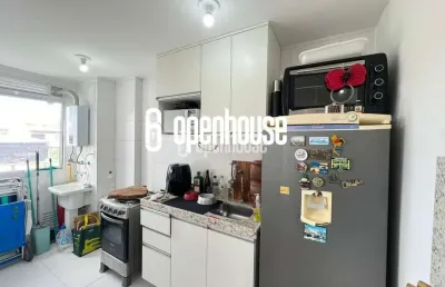 Apartamento garden com 57m² 2 dormitórios 1 suíte semimobiliado