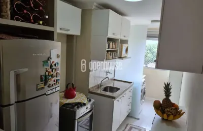 Apartamento com  44 m² 02 dormitórios 1 vaga semi-mobiliado
