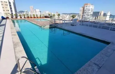 Apartamento de 1 dormitório para alugar - edifício legend - gonzaga, santos/sp