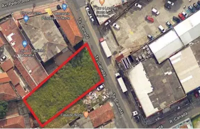 Oportunidade de locação – terreno com 833,65 m² no centro de cubatão/sp