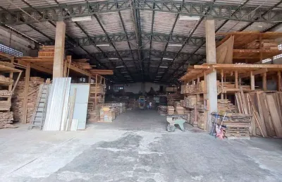 Oportunidade galpão 1450m² com escritório para locação em praia grande