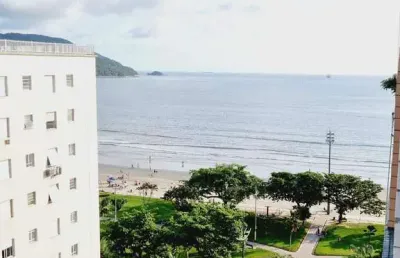 Venda | apartamento reformado de 1 dormitório | vista mar | embaré | santos