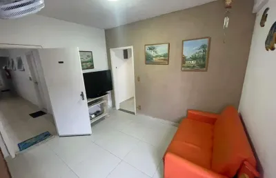 Venda | kitnet 1 dormitório | 1 vaga | frente mar | 40 m² | vila caiçara