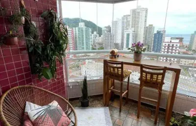 Venda | apto 2 dorms | 1 suíte | vista mar | 1 vaga |70 m² | canto do forte