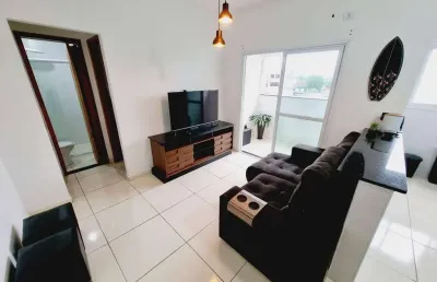 Apartamento 1 dormitório - edificio allure joão guerra - santos