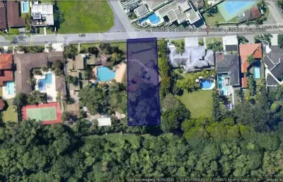 2 lotes de terreno 830 m² (20 m x 40 m + 30 m) jardim acapulco guarujá