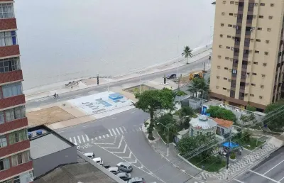 Apartamento cobertura em são vicente com churrasqueira 3 vagas de garagem