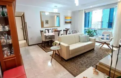 Apartamento 2 dormitórios 1 suíte / dependência completa /pompéia - santos