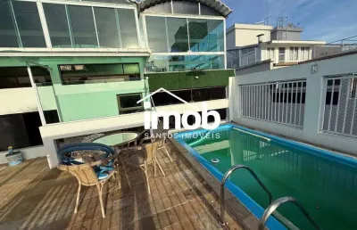 Cobertura duplex 4 dormitórios + dependência de empregada 2 vagas piscina